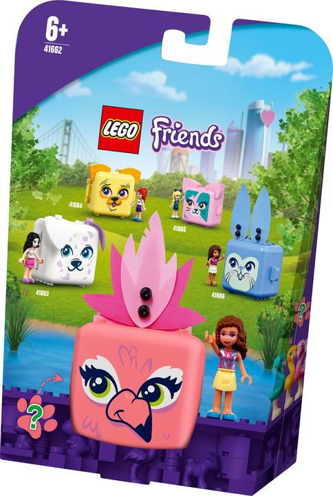 Actual product image LEGO Olivia's Flamingo Cube (41662, LEGO Friends)