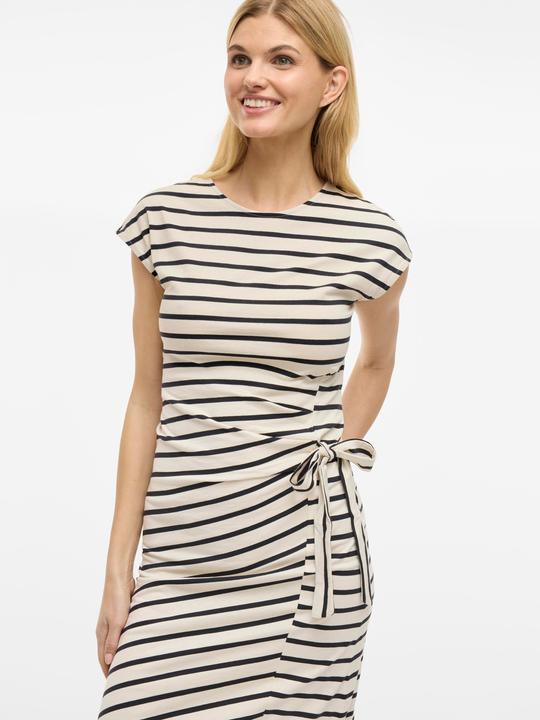 Image du produit Vila VIPOMPIA Midi Kleid mit angeschnittenen Ärmeln (XS)