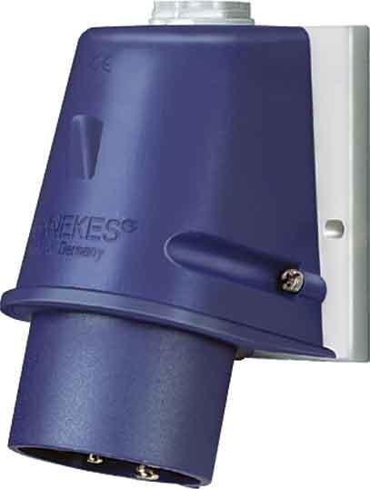 Image du produit Mennekes MEN 802 Fiche murale TA 32A 3p 6h 230V IP44 (CEI 60309)
