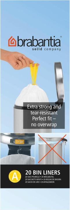 Produktbild Brabantia PerfectFit Grösse A, 3l (20 x, 3 l)