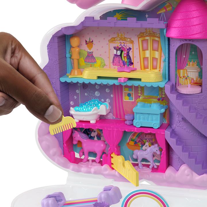 Produktbild Polly Pocket Einhorn Haarspiel Schatulle