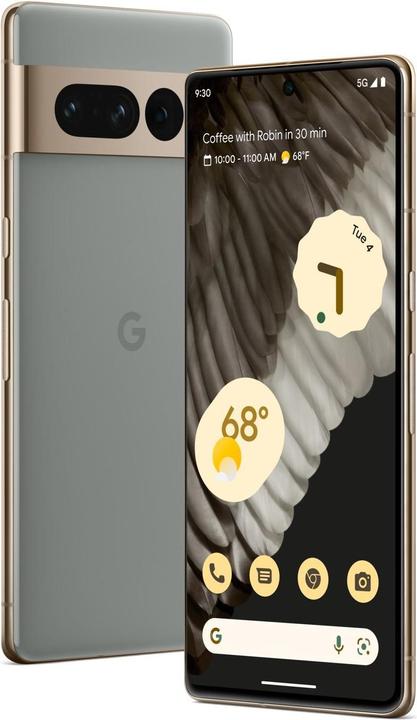 Actual product image Google Pixel 7 Pro (256 GB, Hazel, 6.70", SIM + eSIM, 50 Mpx, 5G)