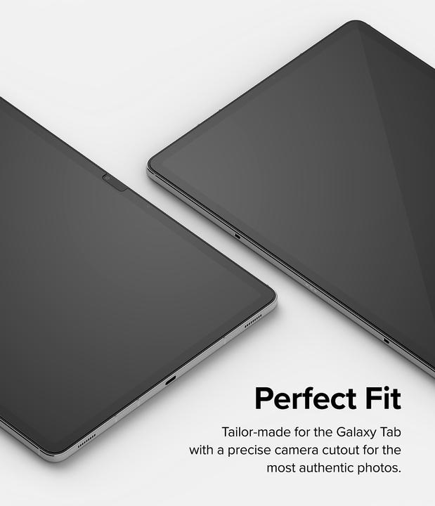Image du produit Ringke Galaxy Tab S8+ / S7+ / S7 FE Protecteur d'écran Invisible Défenseur en verre trempé Transparent (1 pièce(s), S8 Plus)