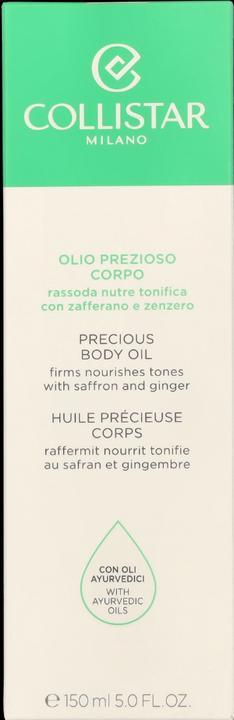 Energy Label Collistar CS Body - Precious Body Oil (Body oil, 150 ml)