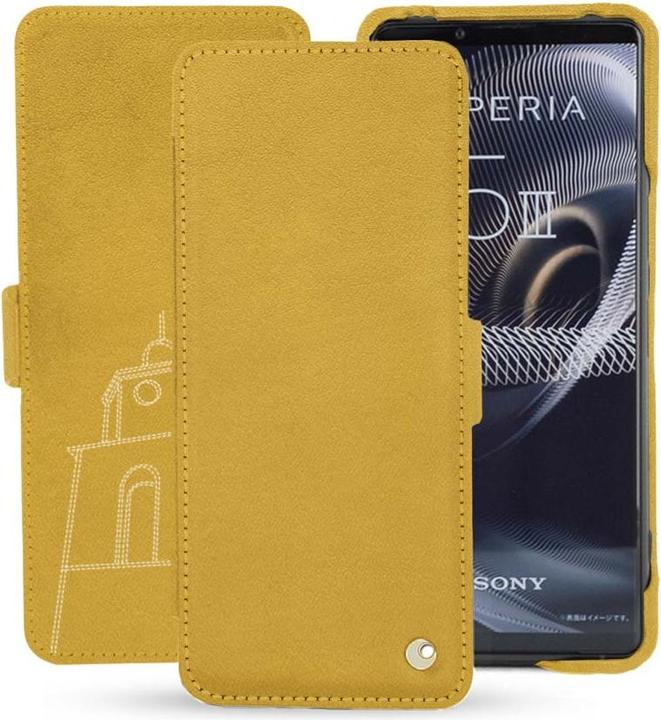 Actual product image Noreve Horizontal leather flap shell (Sony Xperia 5 III)