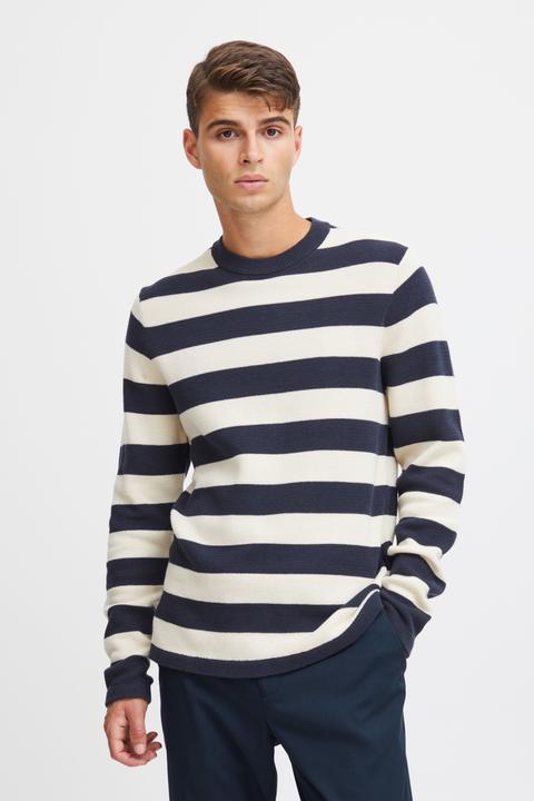 Actual product image Casual Friday CFKarl striped crew neck knit 20505003 (XXL)