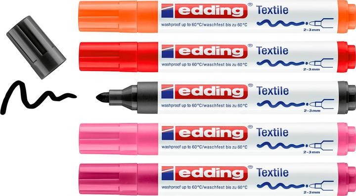 Actual product image Edding Textile markers 4500 (Sorted, 2 mm, 5 x)