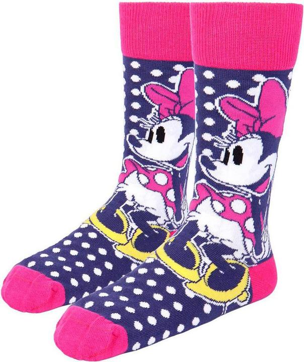 Image du produit Cerda Disney - Minnie Mouse - lot de 3 paires de chaussettes (EU 36-41) (Lot de 3, 36 - 41)