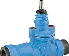 Actual product image Hawle Boring valve 32mm-1 1/4 - nipple GG-20.