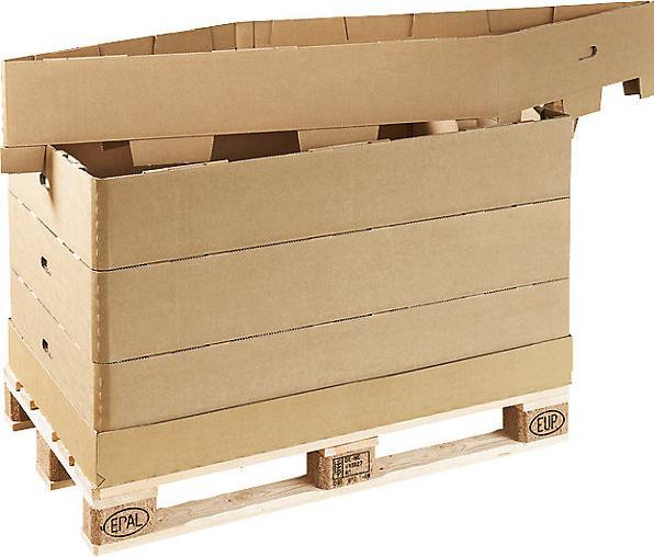 Produktbild kaiserkraft Bodenteil für Paletten-Aufsetzrahmen