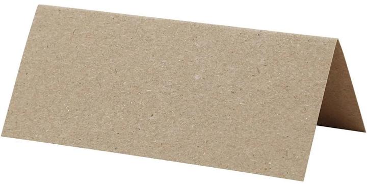 Actual product image Creativ Company Place card 9 x 4 cm, 20 pieces, nature