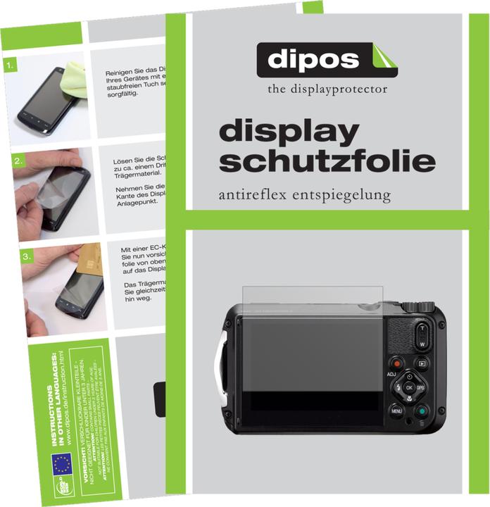 Produktbild Dipos Displayschutzfolie Antireflex (Displayschutz, Ricoh WG-6)