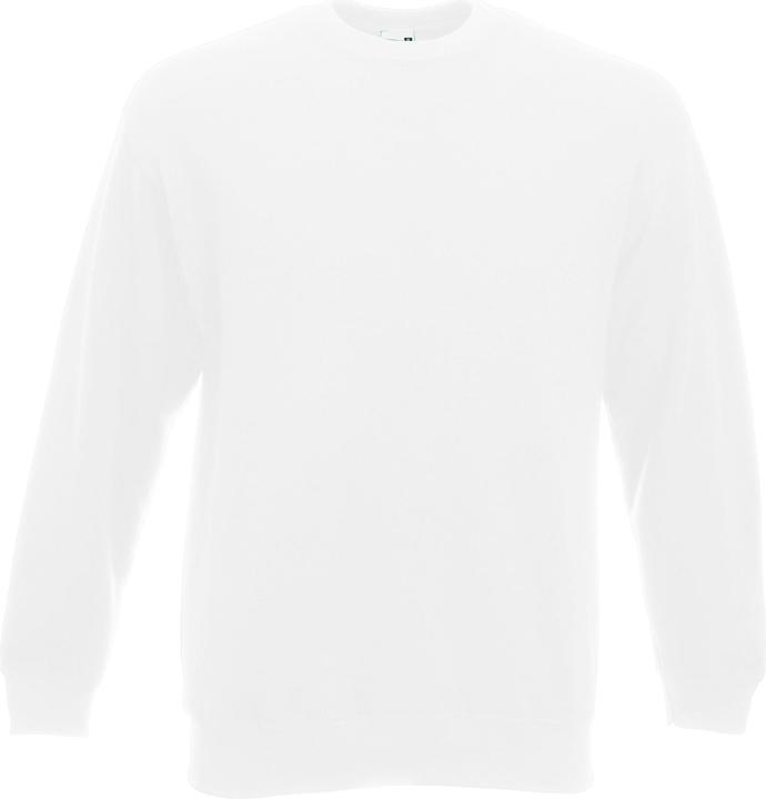 Actual product image Fruit of the Loom Mens Classic 80/20 Set-in Sweatshirt (S)