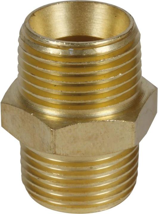 Actual product image Einhell Compressed air double nipple R3/8 AG