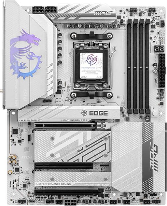 MSI MPG B850 EDGE TI WIFI (AM5, AMD B850, ATX)