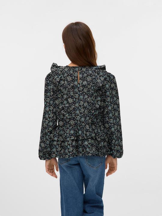 Produktbild Vero Moda Normal geschnitten Rundhals Junior Elastische Bündchen Top Top (164)