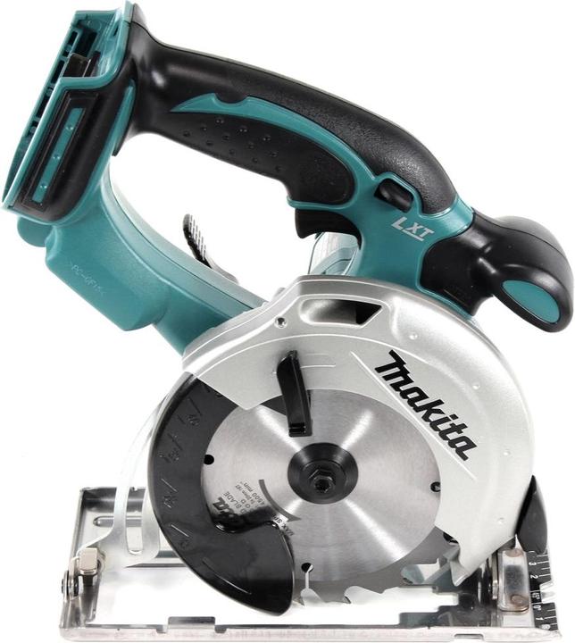 Actual product image Makita DSS 501 RG1J 18V 136 mm Li-ion cordless circular saw in Makpac + 1x 6.0 Ah battery + charger