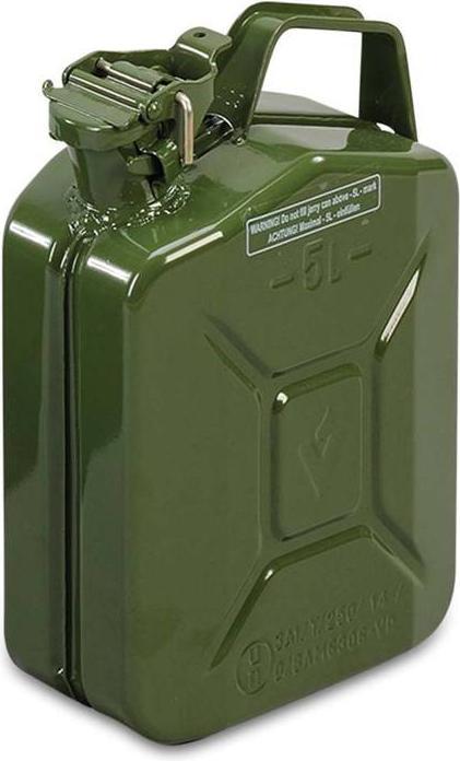 Produktbild Campking 5 Liter Metall Kraftstoffkanister Benzinkanister grün