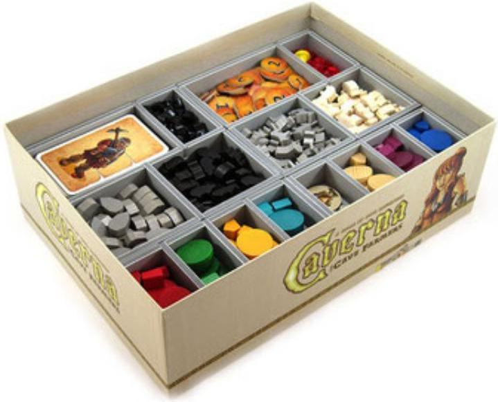 Actual product image Folded Space FS-CAVV2 - Insert - For Caverna and Expansion: Forgotten Folk