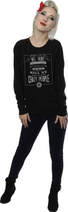 Produktbild Supernatural Crazy People Sweatshirt (M)