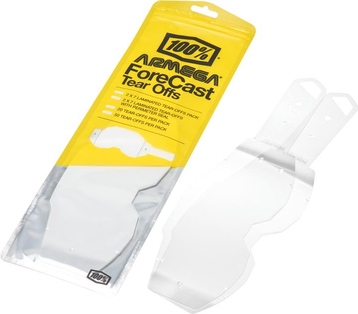 Immagine prodotto 100% Armega Forecast Standard Tear-Off 20 PK