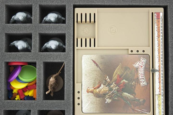 Actual product image Feldherr FH56056 - Foam Tray Set for Zombicide: Black Plague, Board Game Box