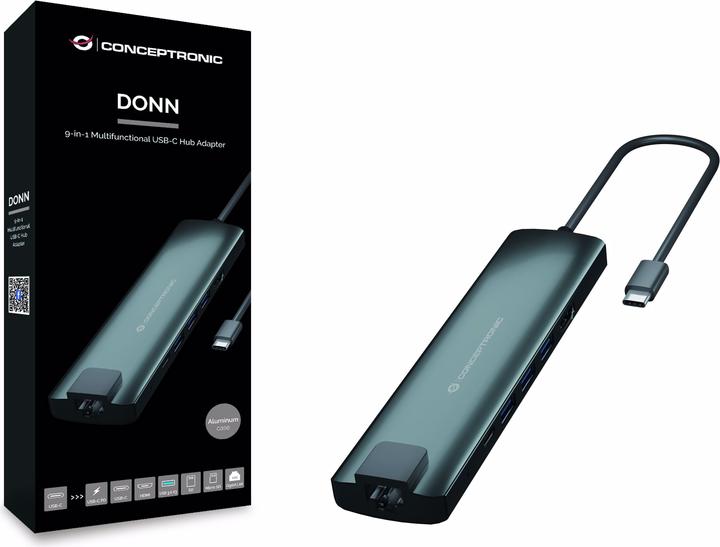 Produktbild Conceptronic USB Typ-C auf HDMI/USB 3.0/ USB Typ-C (USB-C, 1 Ports)