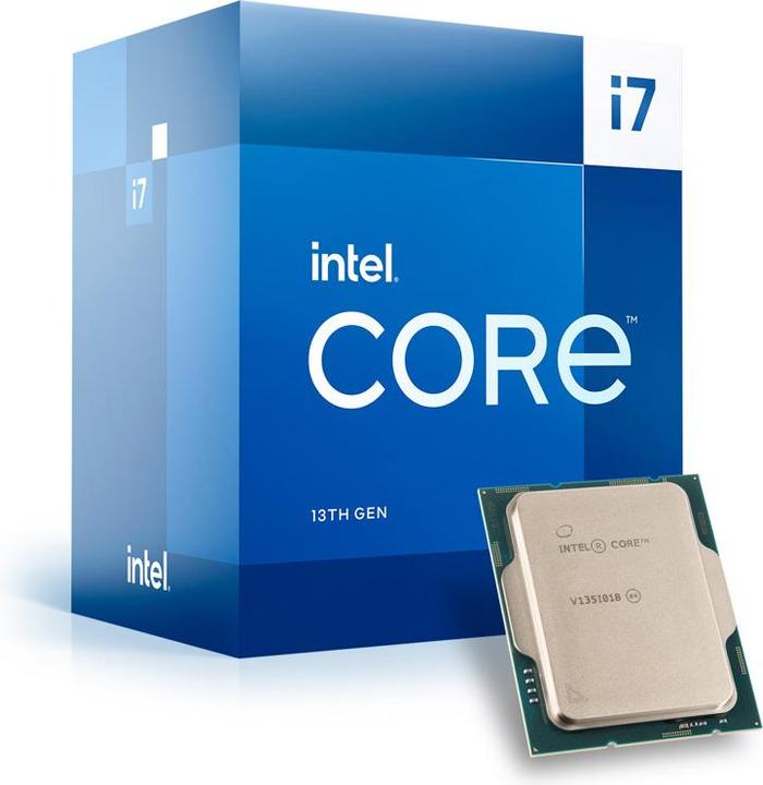 Actual product image Intel CPU/Core i7-13700 5.20GHz FC-LGA16A Box (LGA 1700, 2.10 GHz, 16 -Core)