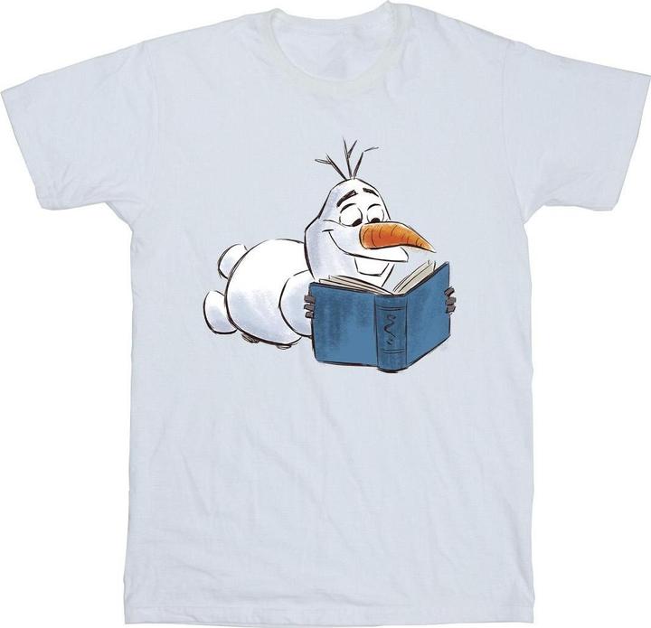 Produktbild Disney Frozen Olaf Reading TShirt Mädchen (152, 158)