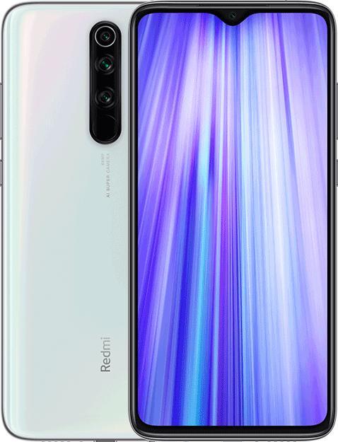 Xiaomi Redmi Note 8 Pro (128 GB, Pearl White, 6.53", Hybrid Dual SIM, 64 Mpx, 4G)