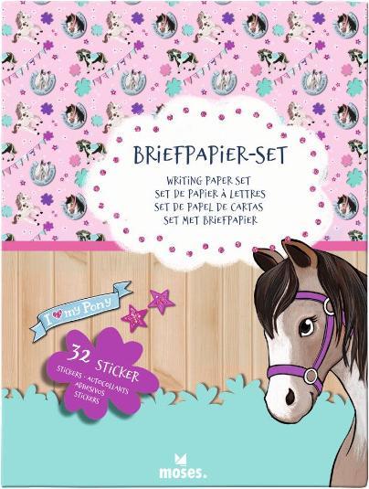 Produktbild Briefpapier-Set Pferde (20 Stk.)