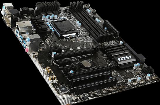 Actual product image MSI Z170a PC Mate (LGA 1151, Intel Z170, ATX)