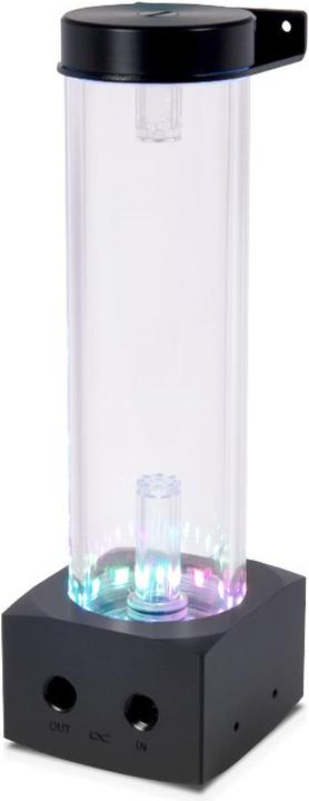 Actual product image Alphacool Core 200 Aurora ARGB balance tank, acrylic
