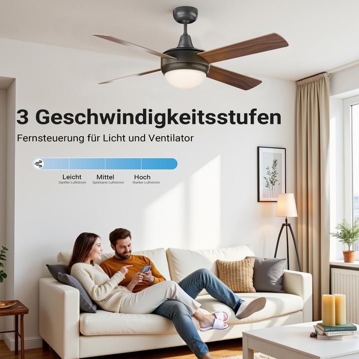 Produktbild Wiltec Deckenventilator (55 dB)