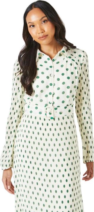 Actual product image Principles Womens/Ladies Belted Micro Pleat Shirt Dress (44 D)