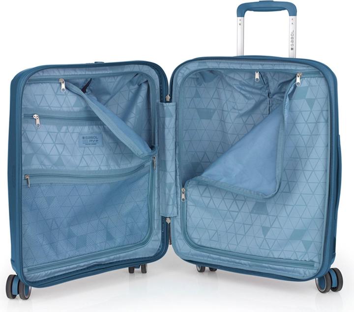 Immagine prodotto Gabol Carrello da cabina Queens a 4 ruote S 54 cm con piega elastica (48 l, Bagaglio a mano (fino a 50 litri))