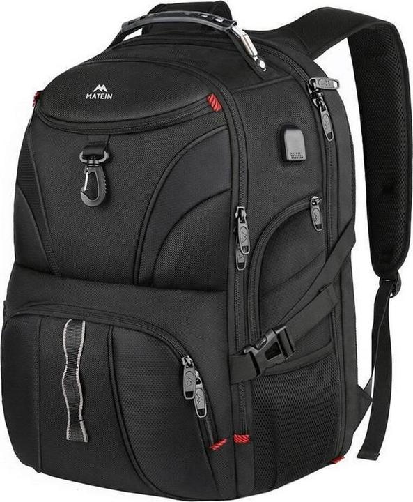 Matein 17" laptop travel backpack 1211 Black (45 l)