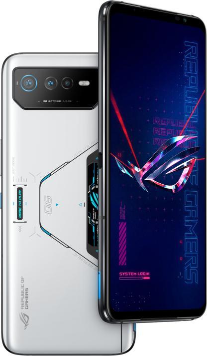 Image du produit ASUS ROG Phone 6 Pro (512 Go, Storm White, 6.78", Double SIM, 50 Mpx, 5G)