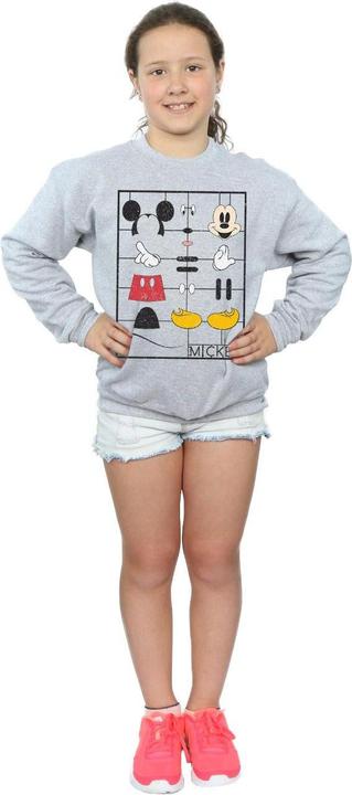 Produktbild Disney Mickey Mouse Construction Kit Sweatshirt Mädchen (140, 146)
