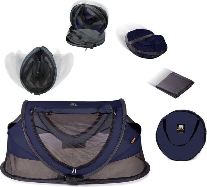 Image du produit Deryan Lit de voyage et tente de jeu Peuter Luxe