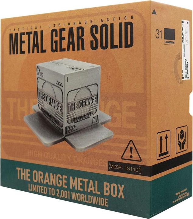 Produktbild Fanattik Metal Gear Solid 2 Replik Cardboard Box