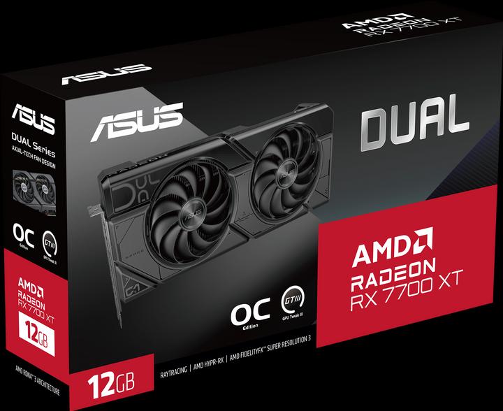 Produktbild ASUS Dual Radeon RX 7700 XT OC Edition (12 GB)