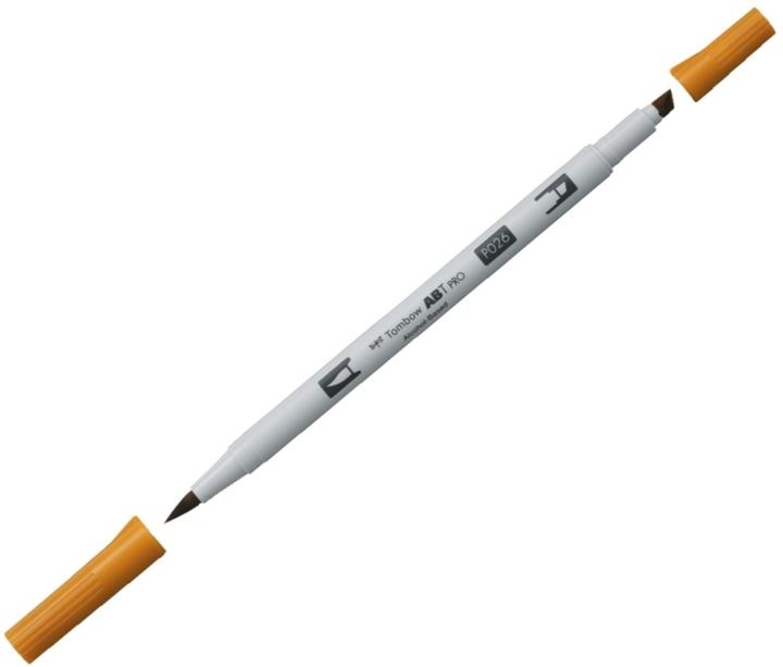 Produktbild Tombow Dual Brush Pen ABT PRO (026, Yellow Gold, 1 x)