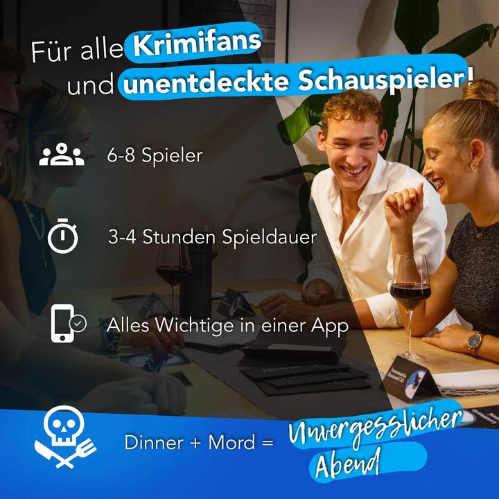 Actual product image Crime Cases The last concert - murder mystery dinner (German)