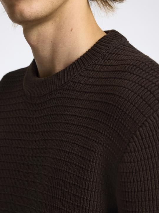 Produktbild Selected Homme Texturierter Pullover mit Rundhalsausschnitt (XL)