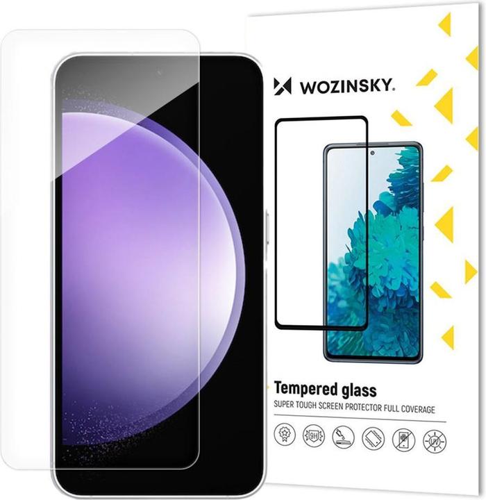 Wozinsky Panzerglas für Samsung S23 FE (1 Stück, Samsung Galaxy S23 FE)