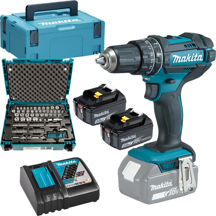 Productafbeelding Makita DHP482JX13 Snoerloze Klopboormachine (Oplaadbare batterij)