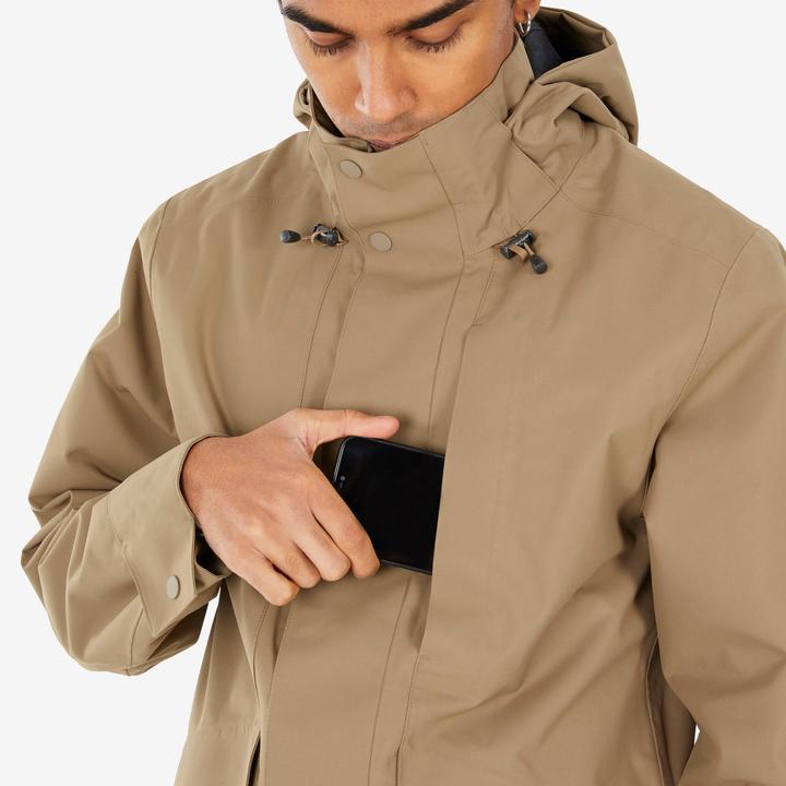 Actual product image Quechua Men's waterproof hiking jacket - NH550 (3XL)