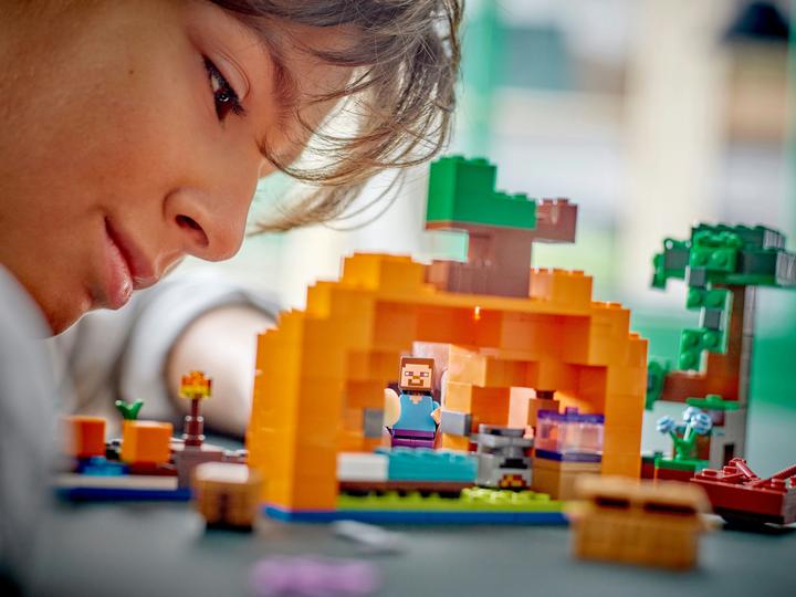 Produktbild LEGO Die Kürbisfarm (21248, LEGO Minecraft)