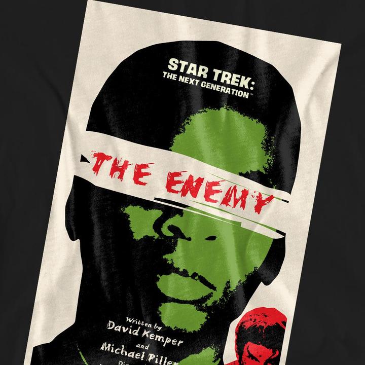 Actual product image Unisex Adult The Next Generation Season 3 Episode 7 T-Shirt (S)